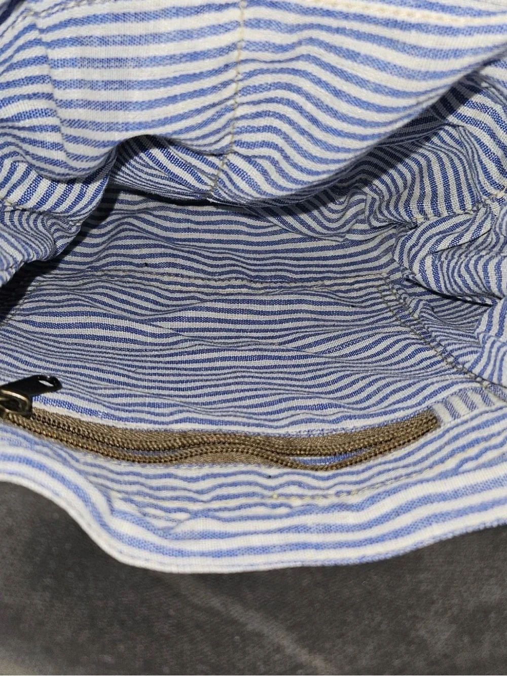 Upcycled travelteli denim